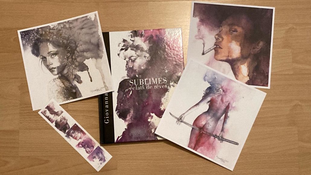 Artbook Sublimes éclats de rêves, de Giovanna Casotto