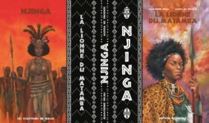 Njinga, édition Intégrale dans la collection Tirage de tête, éditée pae les Sculpteurs de Bulles